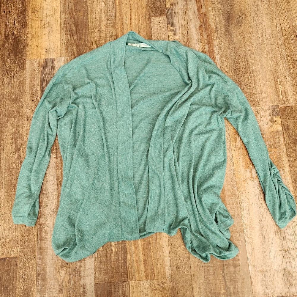Maurices Teal 3/4 Sleeve Cardigan - Picture 1 of 4